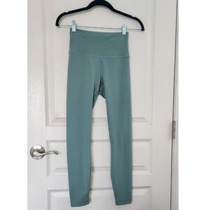 Lululemon Wunder Train High-Rise Tight Misty Glade 25" size 4